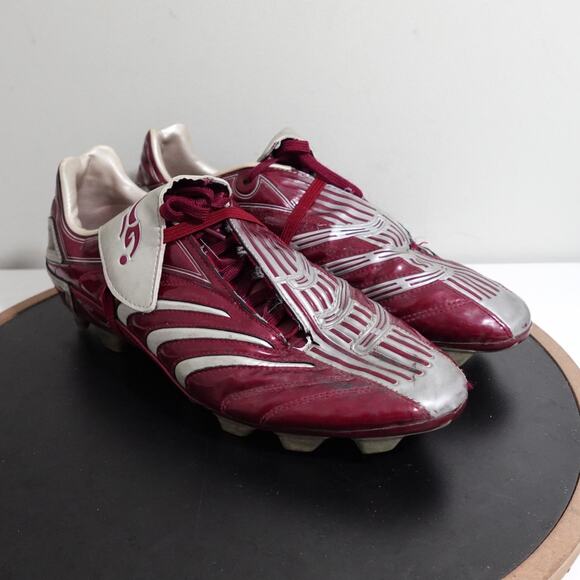 Adidas Predator TRAXION FG DAVID BECKHAM Absolute Soccer Cleats Men‎ 10 Maroon main image 11